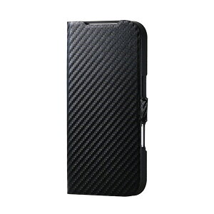 �G���R�� iPhone 16 Pro �P�[�X PM-A25CPLFUCB �J�[�{�����^ UltraSlim �}�O�l�b�g ELECOM CPLFUCB �蒠�^�P�[�X ���U�[�� �X�^���h�@�\ �J�[�h���[ �Ռ��z�� �ی�P�[�X