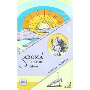 �y10�Z�b�g�z AROMA STICKERS(�A���}�X�e�B�b�J�[�Y) ���t���b�V�� 12����