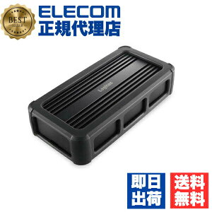 �y2�Z�b�g�z ���W�e�b�N LGB-PNVU4C SSD�P�[�X USB4 PCIe�g���l�����O�Ή� M.2 NVMe NVMe�K�iM.2 SSD(�ő�4TB)�Ή� �u���b�N ELECOM ��������