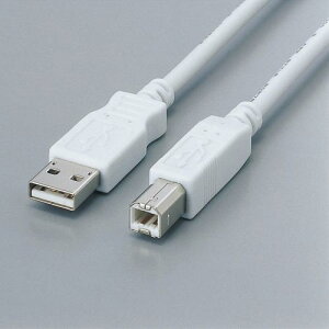 �y5�Z�b�g�z �G���R�� USB2-FS05 USB�P�[�u�� USB2.0 �t�F���C�g�R�A���� (A�]B) 0.5m ELECOM �z�� �z���C�g �P�[�u�� �v�����^ �p�\�R�����Ӌ@�� �c�C�X�g�y�A�P�[�u�� �t�F���C�g�R�A ��������