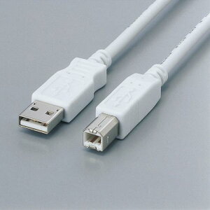 �y5�Z�b�g�z �G���R�� USB2-FS15 USB�P�[�u�� USB2.0 �t�F���C�g�R�A���� (A�]B) 1.5m ELECOM �z�� �z���C�g �P�[�u�� �v�����^ �p�\�R�����Ӌ@�� �c�C�X�g�y�A�P�[�u�� �t�F���C�g�R�A ��������
