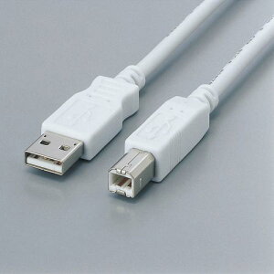 �y5�Z�b�g�z �G���R�� USB2-FS3 USB�P�[�u�� USB2.0 �t�F���C�g�R�A���� (A�]B) 3.0m ELECOM �z�� �z���C�g �P�[�u�� �v�����^ �p�\�R�����Ӌ@�� �c�C�X�g�y�A�P�[�u�� �t�F���C�g�R�A ��������