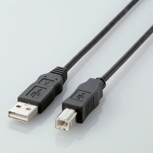 �y5�Z�b�g�z �G���R�� USB2-ECO15 USB�P�[�u�� RoHS�w�ߏ��� (A�]B) 1.5m �u���b�N ELECOM �z�� �P�[�u�� �v�����^ �P�[�u���� �p�\�R�����Ӌ@�� ���Ή� �c�C�X�g�y�A�P�[�u�� �ȈՃp�b�P�[�W ����