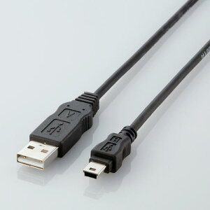 �y5�Z�b�g�z �G���R�� USB-ECOM550 USB miniB�P�[�u�� (A-miniB) 5m RoHS�w�ߏ��� ELECOM �z�� �P�[�u�� �X�}�[�g�t�H�� �[�d �p�\�R�����Ӌ@�� �^�u���b�g �u���b�N �ȈՃp�b�P�[�W ��������