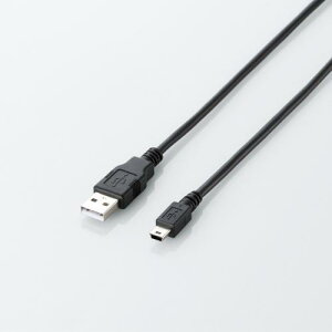 �y10�Z�b�g�z �G���R�� U2C-JM20BK �G�RUSB2.0�P�[�u��(mini-B�^�C�v) 2.0m