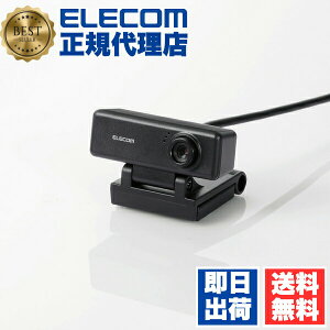 �y���K�㗝�X�z �G���R�� UCAM-C310FBBK Web�J���� �n�C�r�W���� ���C�h�X�N���[���Ή� 100����f Windows11 �Ή� ELECOM 6�J���ۏ� �J���� ���� �e�����[�N �p�\�R�� �}�C�N���� �����׃K���X�����Y �L