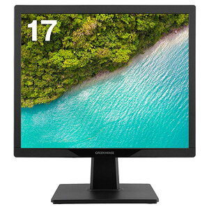 �O���[���n�E�X GH-LCS17D-BK 17�^�X�N�G�A �t���J���[LED�t���f�B�X�v���C (�u���b�N) 5�N�ۏ� ��������