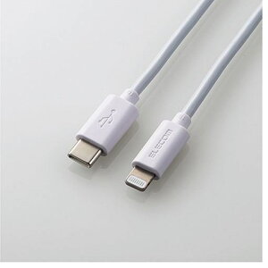 �y10�Z�b�g�z �G���R�� MPA-CL05WH USB-C to Lightning�P�[�u���i�X�^���_�[�h�j0.5m