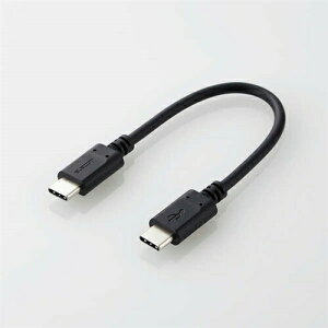 �y3�Z�b�g�z �G���R�� MPA-CC01PNBK USB2.0�P�[�u��(C-C�APD�Ή�) 0.1m �u���b�N