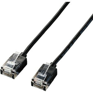 �y5�Z�b�g�z �G���R�� LAN�P�[�u�� LD-GPASS BK1 CAT6A �M�K�r�b�g�Ή� �u���b�N ELECOM Cat6A �P�[�u�� �l�b�g���[�N�ʐM �C�[�T�l�b�g