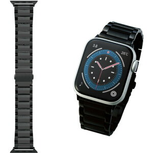 �y2�Z�b�g�z �G���R�� AW-44BDSS3BK Apple Watch 45 44 42mm �o���h �v���~�A���X�e�����X 3�A�^�C�v �u���b�N