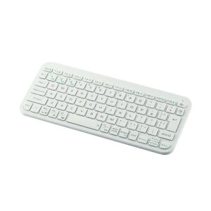 �G���R�� TK-TM10BPWH Bluetooth���^�~�j�L�[�{�[�h Slint �z���C�g
