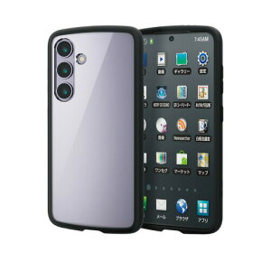 �y3�Z�b�g�z �G���R�� PM-G241TSLFCBK Galaxy S24 TOUGH SLIM LITE �t���[���J���[ �X�g���b�v�z�[���V�[�g�t �u���b�N