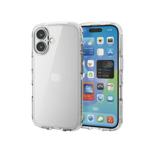 �y2�Z�b�g�z �G���R�� PM-A24ATSLACR iPhone 16 TOUGH SLIM LITE �n�C�u���b�h�P�[�X �I�[���N���A
