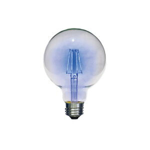 �O���[�o�� FLDC-G95B ���{�O���[�o�� LED�J���[�t�B�������g�d�� AMEDAMA (G95/E26/80 lm/4W/�u���[)