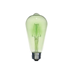 �O���[�o�� FLDC-ST64G ���{�O���[�o�� LED�J���[�t�B�������g�d�� AMEDAMA (ST64/E26/650 lm/4W/�O���[��)
