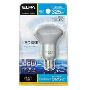 �y3�Z�b�g�z ELPA(�G���p) LDR4D-H-E17-G610 LED�d�� 30W�` E17���� �����F �����p �~�j���t��