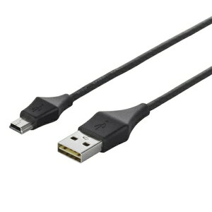 �y3�Z�b�g�z �o�b�t�@���[ BSUAMNDU210BKA �ǂ�����USB�R�l�N�^�[�̗p USB2.0�P�[�u���iA to miniB�j 1.0m �u���b�N
