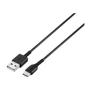 �y3�Z�b�g�z �o�b�t�@���[ BSMPCAC110BK USB2.0�P�[�u���iType-A to Type-C�j �u���b�N 1m