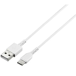 �y2�Z�b�g�z �o�b�t�@���[ BSMPCAC110WH USB2.0�P�[�u���iType-A to Type-C�j �z���C�g 1m