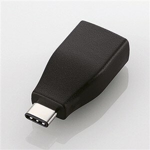 �G���R�� USB3-AFCMADBK Type-C�ϊ��A�_�v�^ �u���b�N