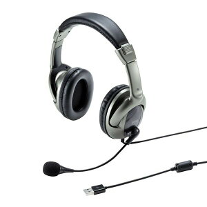 �T�����T�v���C MM-HSU10GMN USB�w�b�h�Z�b�g �y���t�F���� �w�b�h�z���E�}�C�N SANWA SUPPLY ��������