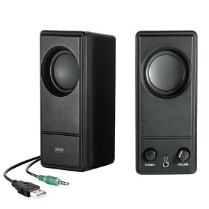�T�����T�v���C MM-SPL18UBK USB�d��PC�X�s�[�J�[ �y���t�F���� �X�s�[�J�[ SANWA SUPPLY ��������