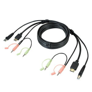 �T�����T�v���C SW-KHU180 �p�\�R�������ؑ֊�p�P�[�u���i1.8m�j �y���t�F���� KVM SANWA SUPPLY ��������