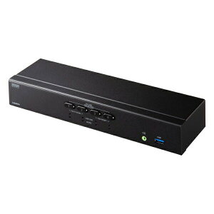 �T�����T�v���C SW-KVM4U3HD 4K�Ή�HDMI�p�\�R�������ؑ֊�(4:1) �y���t�F���� KVM SANWA SUPPLY ��������