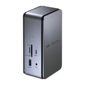 �T�����T�v���C USB-CVDK12 USB Type-C�h�b�L���O�X�e�[�V�����iHDMI×2��ʏo�͑Ή��j �y���t�F���� �h�b�L���O�X�e�[�V���� SANWA SUPPLY ��������