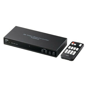 �T�����T�v���C VGA-PHD4VWC �r�f�I�E�H�[���R���g���[���[ 4K�Ή� HDMI 4��� ����-HDMI/Type-C �o��-HDMI/���f�W�^��/3.5mm�X�e���I�~�j�W���b�N �~���[/�g�����[�h�Ή� �\�t�g�s�v