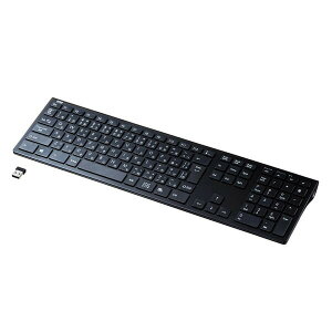 �T�����T�v���C ���C�����X�L�[�{�[�h SKB-WL33BK �u���b�N �p���^�O���t USB 2.4GHz SANWA SUPPLY SKB WL33BK �����L�[�{�[�h �X�^���_�[�h�z�� �ڑ� �V���[�g�J�b�g�@�\ PC����