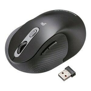 �T�����T�v���C MA-EWBS528LBK �G���S�m�~�N�X�}�E�X USB A���C�����X 5�{�^�� �É� USB-C�}���[�d ���� �F�≊�h�~ �G���S �u���b�N