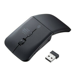 �T�����T�v���C MA-WBIS3117BK �}�E�X ���^ Bluetooth USB A���C�����X 3�{�^�� USB�[�d�� IR�Z���T�[ �܂肽���ݎ� �}���`�y�A�����O�Ή� �|�[�`�t�� �u���b�N