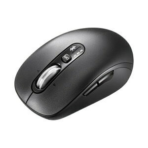 �T�����T�v���C MA-BBS529BK ���C�����X�}�E�X �`���g�z�C�[�� �����X�N���[�� Bluetooth ���� �É� 5�{�^�� �u���[LED �}���`�y�A�����O �J�E���g�؂�ւ� ���E�X�N���[�� Mac�Ή� �߂� �i��