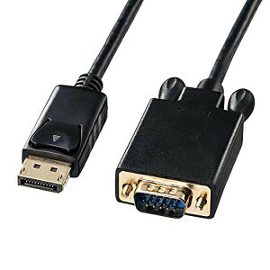 �T�����T�v���C KC-DPVA10 DisplayPort-VGA�ϊ��P�[�u�� 1m �P�[�u�� ���j�^�P�[�u�� SANWA SUPPLY ��������