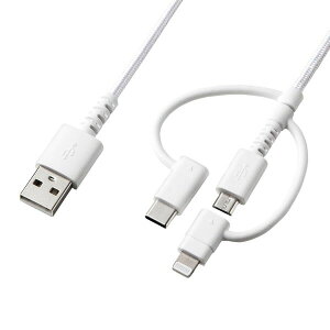 �T�����T�v���C KB-IPLTCM10 ���C�g�j���O�EType-C�EmicroUSB�@3in1 �P�[�u�� �P�[�u�� USB�P�[�u�� SANWA SUPPLY ��������