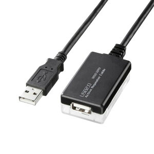 �T�����T�v���C KB-USB-R212N 12m����USB2.0�A�N�e�B�u���s�[�^�[�P�[�u�� �y���t�F���� USB�R���o�[�^�� SANWA SUPPLY ��������