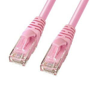 �T�����T�v���C KB-T6AY-05P LAN�P�[�u�� �J�e�S��6A���� 5m �s���N 10Gbps 500MHz �c���܂�h�~ �\����� ��R