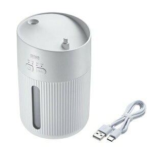 �T�����T�v���C USB-TOY103W USB������ ��� �����g�� �ォ�狋�� ��e�� 400ml �É� ���^ USB���d�� ���R��h�~ LED���C�g �^�C�}�[ �I�t�B�X �f�X�N �z���C�g