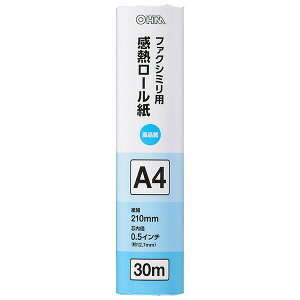 �I�[���d�@ OA-FTRA30 FAX�p���M���[����A4-30m OHM ���[���y�[�p�[ �t�@�N�V�~���p ���M���[���� �t�@�N�X�p�i