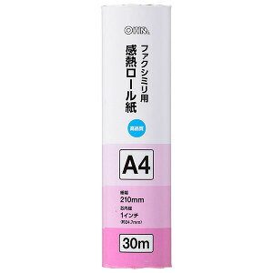 �I�[���d�@ OA-FTRA30B FAX�p���M���[��A4-30m-1�C���` OHM ���[���y�[�p�[ �t�@�N�V�~���p ���M���[���� �t�@�N�X�p�i