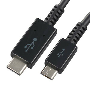 �I�[�� AudioComm USB Type-C microB �P�[�u�� SMT-L10CM-K 1m OHM �[�d �f�[�^�]�� �p�\�R�� �X�}�z�Ή�