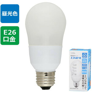 �I�[���d�@ EFA15ED/12N �d���`�u�����u�G�R�ȃ{�[���v (60W����/12W/E26/730 lm/�����F) ��ʓd�� �z���C�g �G�R�i�{�[�� �d���`�u�������v �����F �I�[�� �d���^�u���� �d���`�u����