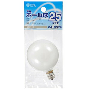 �I�[���d�@ LB-G5225-W �{�[���� G50E12 25W W OHM �z���C�g �~�j�{�[���� �~�j�d�� �I�[�� ���M�d��