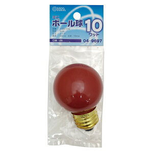 �I�[���d�@ LB-G5610-R �~�j�{�[���� (10W/���b�h/G50/E26) ���M�d�� �J���[�~�j�{�[����