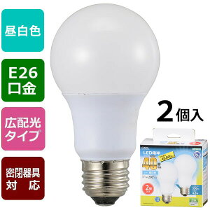 �I�[���d�@ LDA5N-G AG53 2P LED�d�� (40�`����/550lm/�����F/E26/�L�z��200°/���`���Ή�/2��) ���`���Ή� �I�[�� �L�z�� �����F���� �����F ��ʓd���`