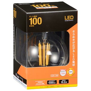 �I�[���d�@ LDG10LC6 LED�d�� G 10W �N���A OHM �I�[�� �N���A�^�C�v �t�B�������g �{�[���d�� �d���F �S�����^�C�v �{�[�����`