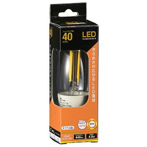 �I�[���d�@ LED�d�� �t�B�������g �V�����f���A�^ LDC4L-E17 E17���� �N���A 440lm OHM LDC4LE17C6 ���� ���` �Ɩ� LED�Ɩ� �d�� ���C�g ���r���O �L�b�`��