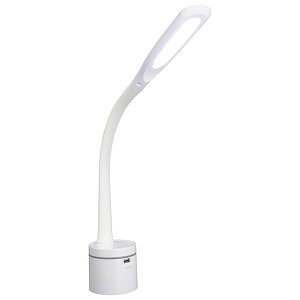 �I�[���d�@ DS-LS16MUGU-W LED�f�X�NL LS16MUGU-W OHM �z���C�g �w�K�X�^���h �����F �Ɩ���� �I�[�� �X�^���h �f�X�N�����v �����F �R���p�N�g �f�X�N���C�g